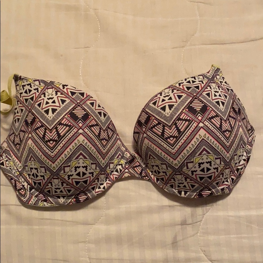 Pink bra